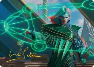 Nev, the Practical Dean - Art 2 - Secrets of Strixhaven - Art Series