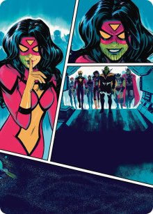 Secret Invasion - Art 1 - Marvel Super Heroes - Art Series