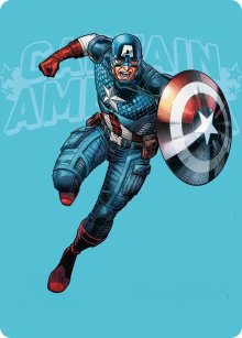 Captain America, Super-Soldier - Art 1 - Marvel Super Heroes - Art Series