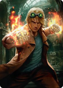 Chase Stein, Runaway - Art 1 - Marvel Super Heroes - Art Series