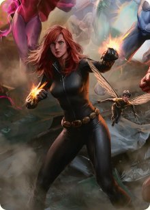 Black Widow, Intel Expert - Art - Marvel Super Heroes - Art Series
