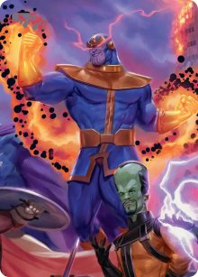 Thanos, Death's Consort - Art - Marvel Super Heroes - Art Series