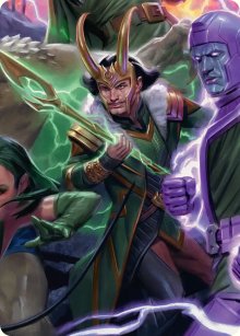 Loki, God of Lies - Art - Marvel Super Heroes - Art Series