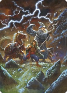 Call Forth the Tempest - Art 1 - The Hobbit - Art Series