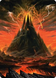 Mount Doom - Art 1 - The Hobbit - Art Series