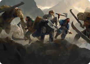 Struggle of Howling Steel - Art 1 - The Hobbit - Art Series