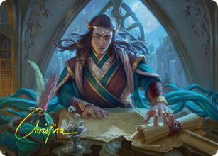 Elrond, Moon-Reader - Art 2 - The Hobbit - Art Series
