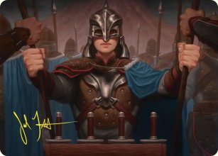 Bard's Attendant - Art 2 - The Hobbit - Art Series