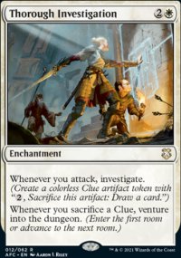 Thorough Investigation 1 - D&D Forgotten Realms Commander Decks