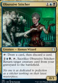 Obsessive Stitcher - D&D Forgotten Realms Commander Decks