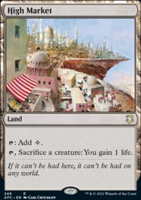 High Market - D&D Forgotten Realms Commander Decks