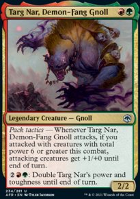 Targ Nar, Demon-Fang Gnoll - Dungeons & Dragons: Adventures in the Forgotten Realms