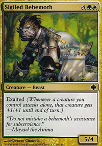 Sigiled Behemoth - Alara Reborn