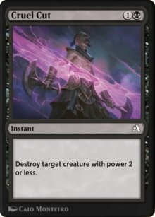 Cruel Cut - MTG Arena