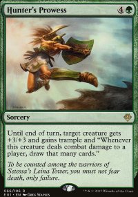 Hunter's Prowess - Archenemy: Nicol Bolas decks