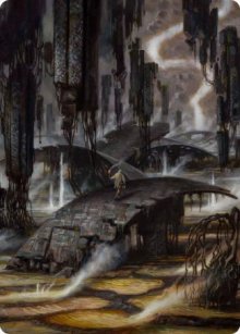 Grimclimb Pathway - Art 1 - Zendikar Rising - Art Series