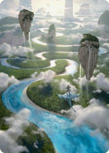 Clearwater Pathway - Art 1 - Zendikar Rising - Art Series