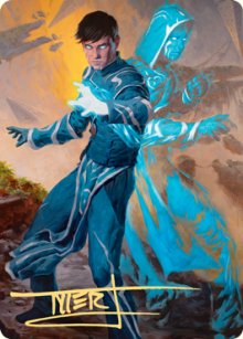 Jace, Mirror Mage - Art 2 - Zendikar Rising - Art Series