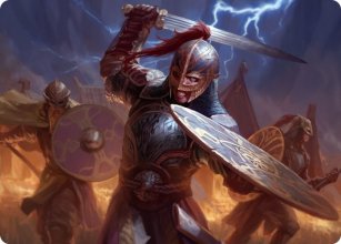 Beskir Shieldmate - Art 1 - Kaldheim - Art Series