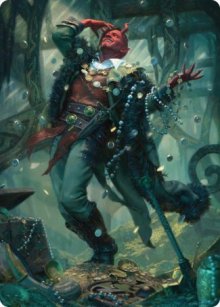 Tibalt, Cosmic Impostor - Art 1 - Kaldheim - Art Series
