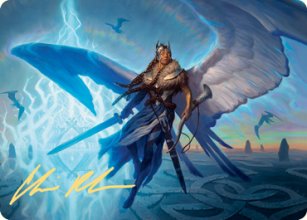 Righteous Valkyrie - Art 2 - Kaldheim - Art Series