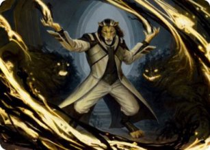 Leonin Lightscribe - Art 1 - Strixhaven - Art Series