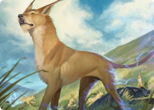 Blink Dog - Art 1 - D&D Forgotten Realms - Art Series