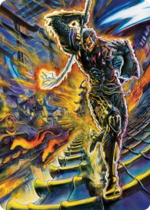 Kaito Shizuki - Art 3 - Kamigawa: Neon Dynasty - Art Series