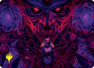 Reckoner Shakedown - Art 2 - Kamigawa: Neon Dynasty - Art Series