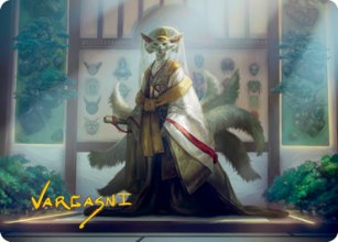 Light-Paws, Emperor's Voice - Art 2 - Kamigawa: Neon Dynasty - Art Series