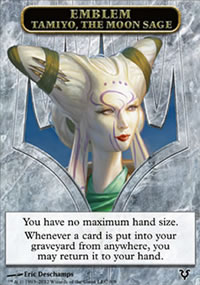 Emblem Tamiyo, the Moon Sage - Avacyn Restored