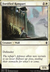 Fortified Rampart - Battle for Zendikar