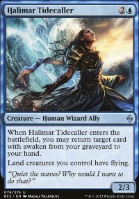 Halimar Tidecaller - Battle for Zendikar