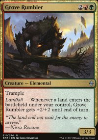 Grove Rumbler - Battle for Zendikar
