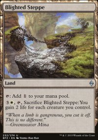 Blighted Steppe - Battle for Zendikar
