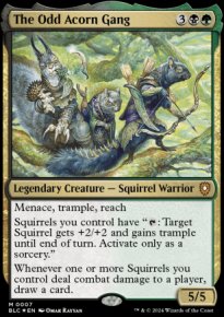 The Odd Acorn Gang 1 - Bloomburrow Commander Decks