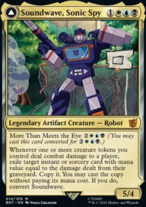 Soundwave, Sonic Spy 1 - Transformers