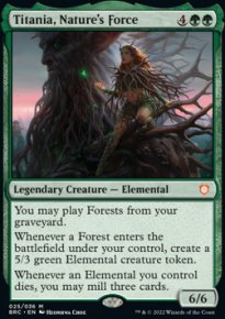 Titania, Nature's Force 1 - The Brothers' War Commander Decks