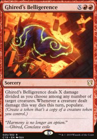 Ghired's Belligerence - Commander 2019