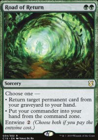 Road of Return - Commander 2019