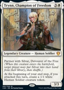 Trynn, Champion of Freedom - Commander 2020