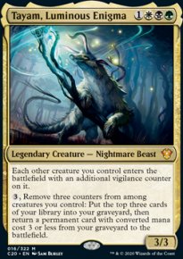 Tayam, Luminous Enigma - Commander 2020