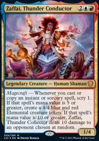 Zaffai, Thunder Conductor 1 - Commander 2021