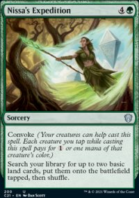 Nissa's Expedition - Commander 2021