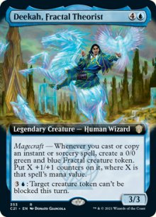 Deekah, Fractal Theorist 2 - Commander 2021