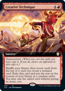 Creative Technique 2 - Commander 2021