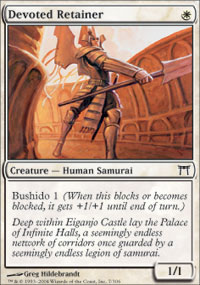 Devoted Retainer - Champions of Kamigawa
