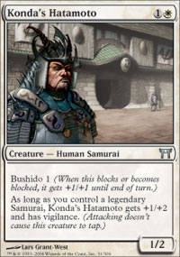 Konda's Hatamoto - Champions of Kamigawa