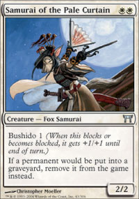 Samurai of the Pale Curtain - Champions of Kamigawa