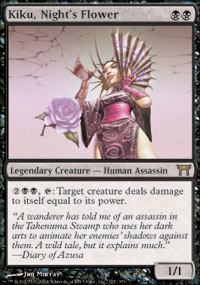 Kiku, Night's Flower - Champions of Kamigawa